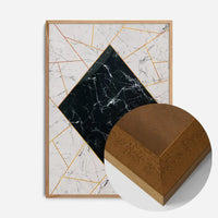 Marble Diamond Print