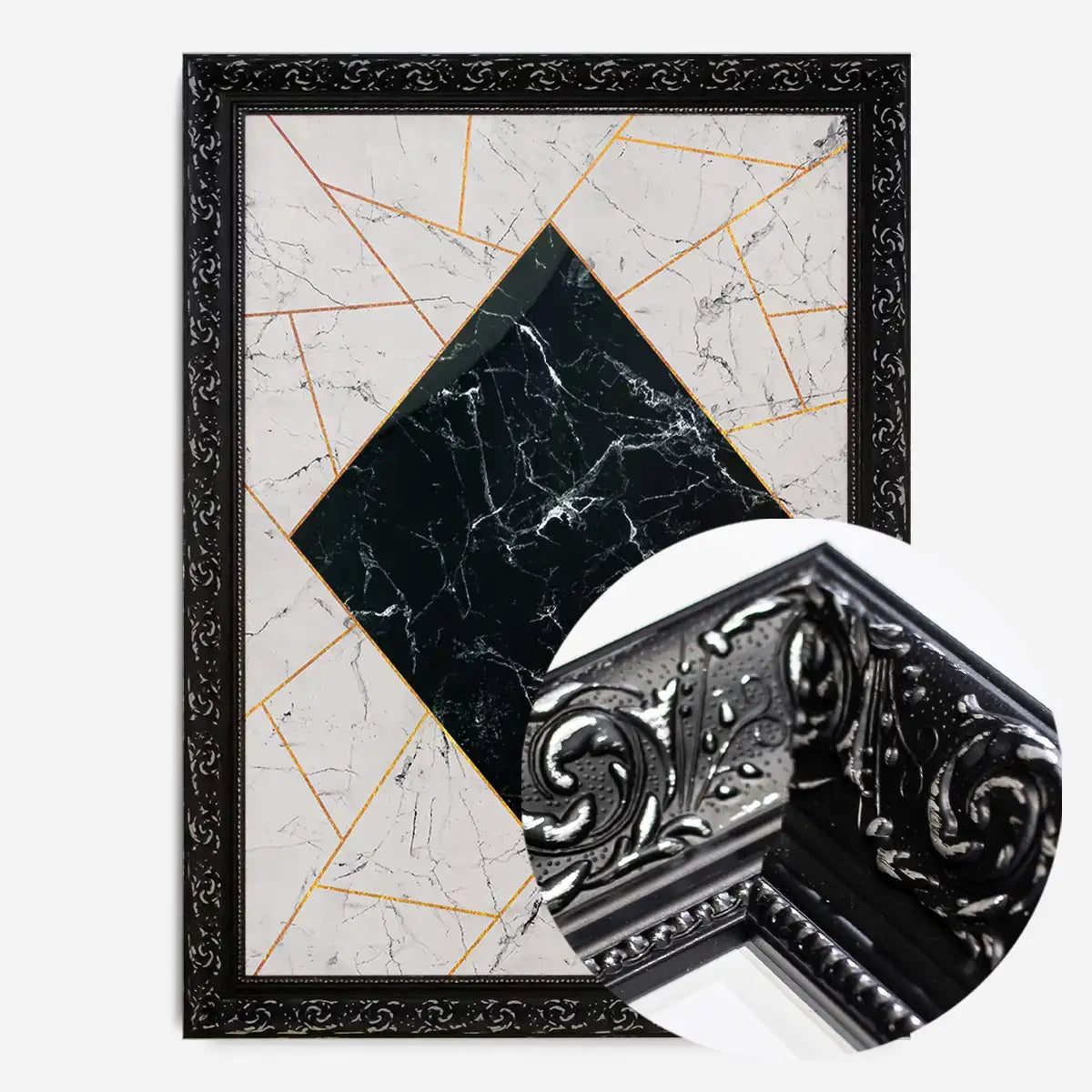 Marble Diamond Print