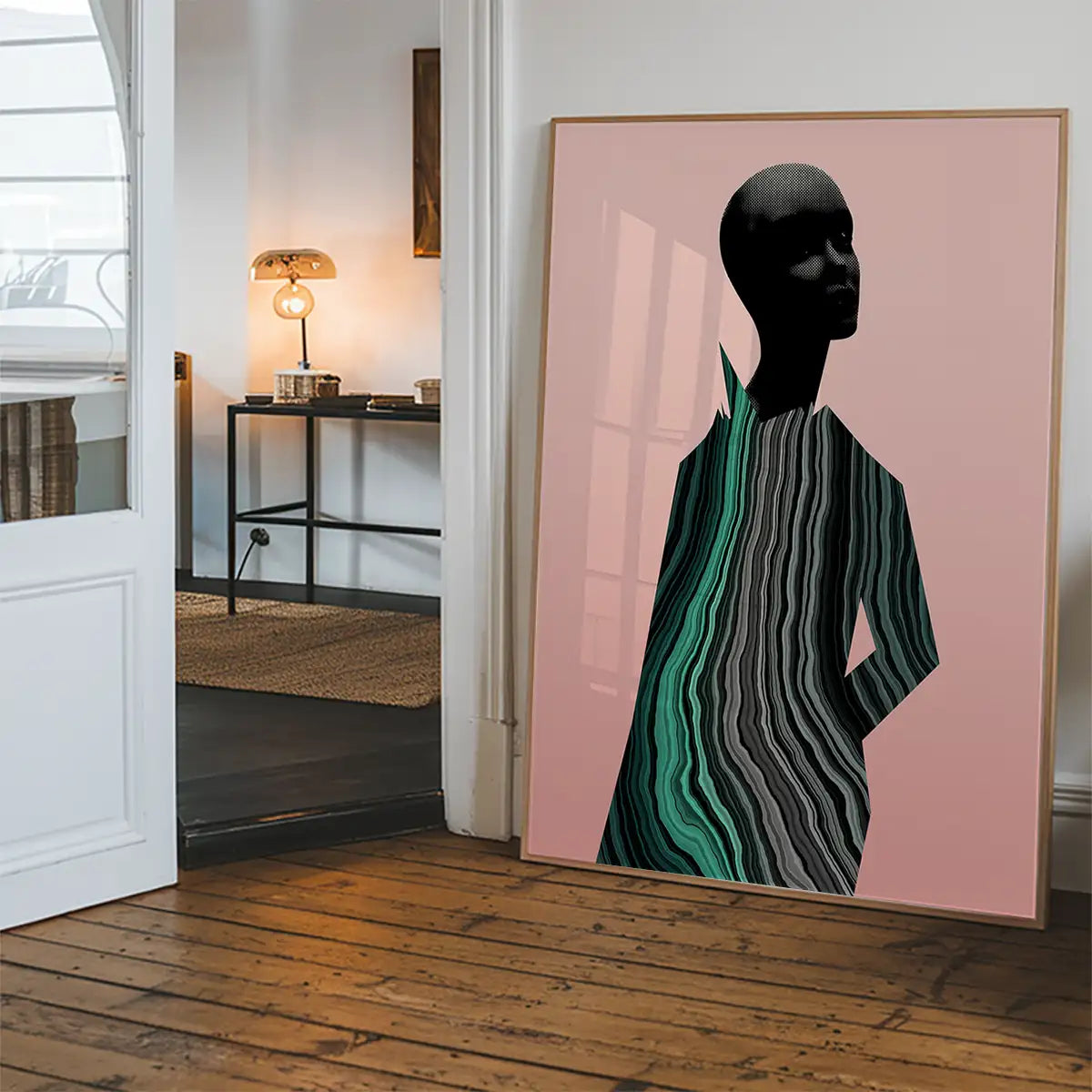 Marble Figure Print