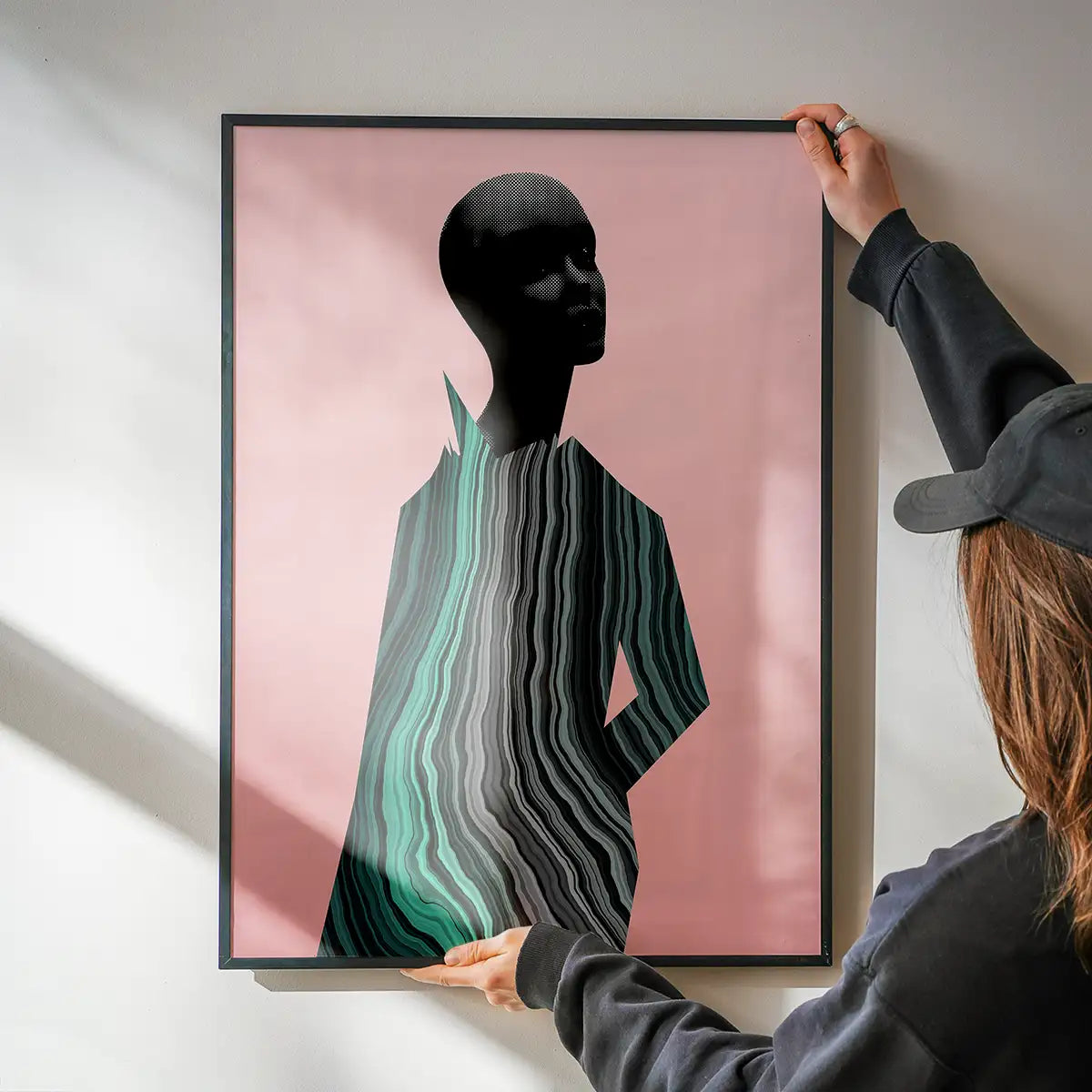 Marble Figure Print