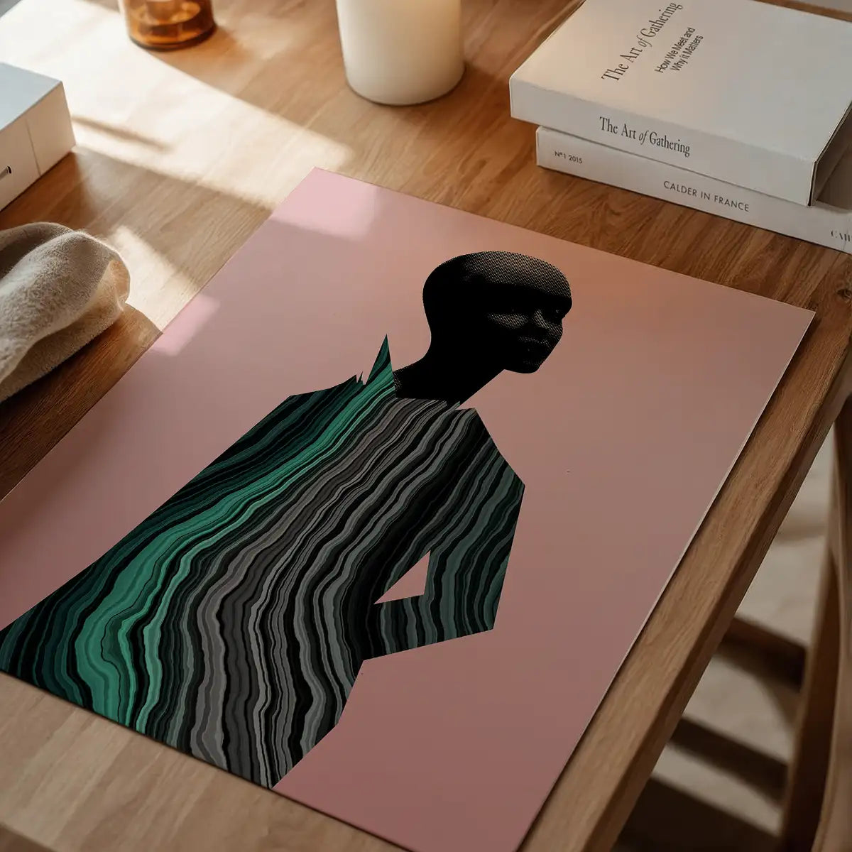 Marble Figure Print