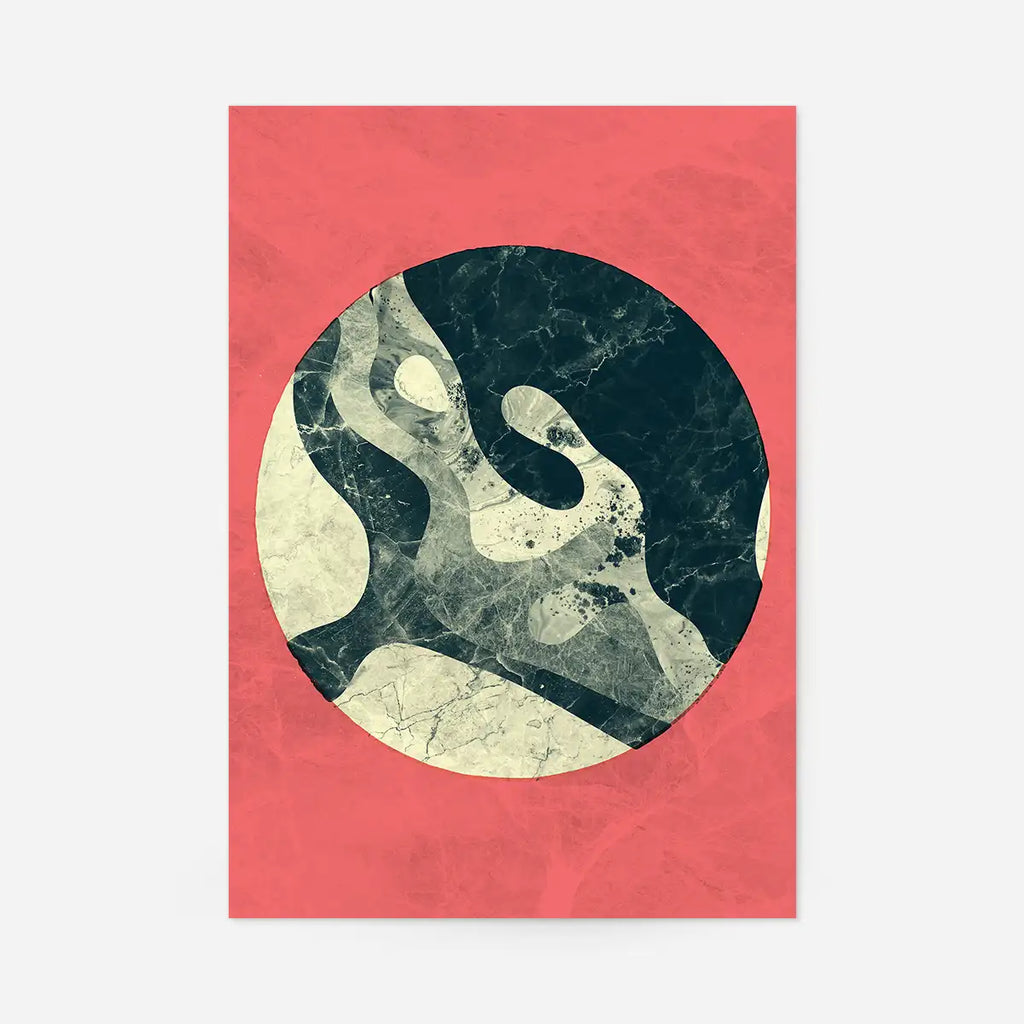 Marble Moon Print