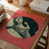 Marble Moon Pink Print