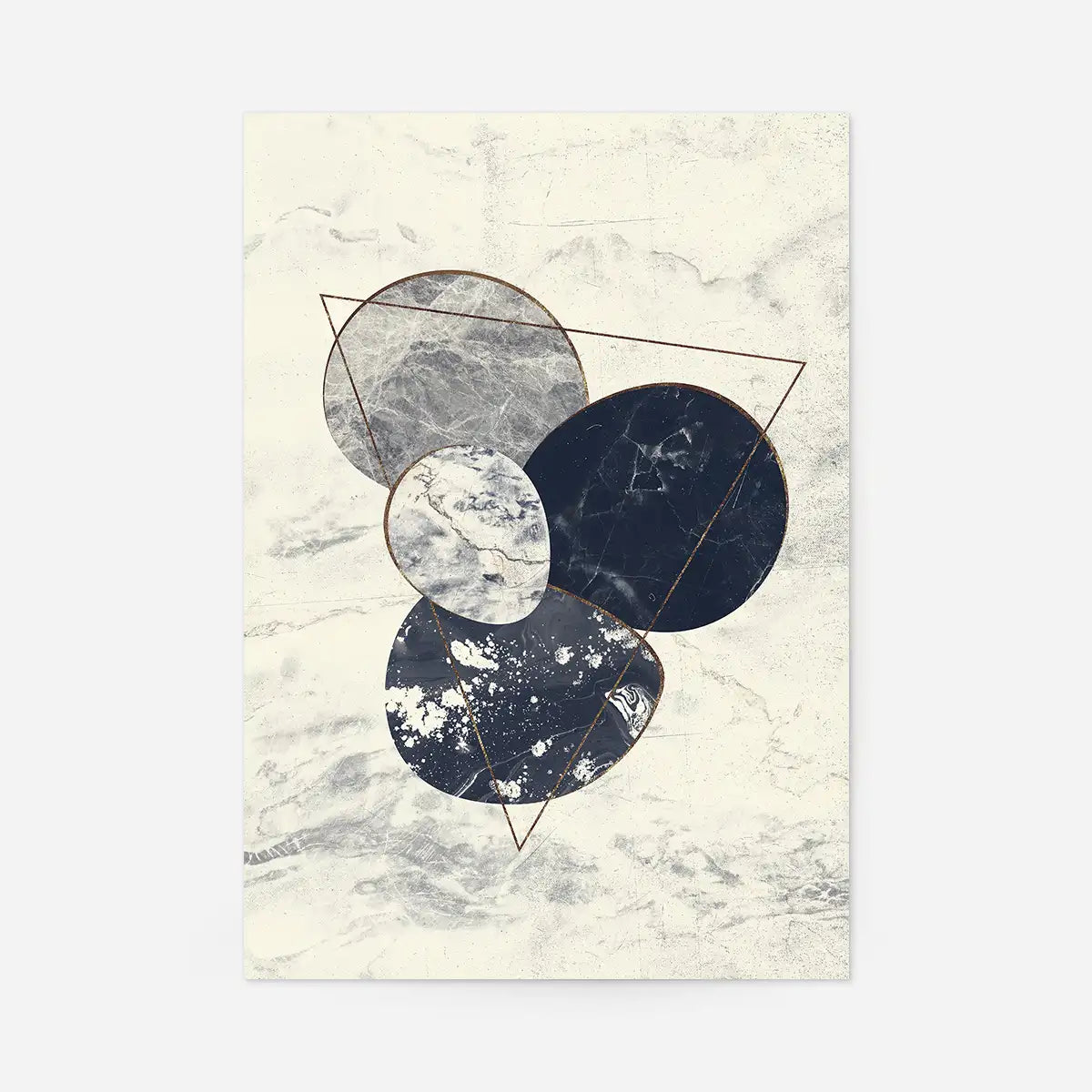 Marble Pebbles Print