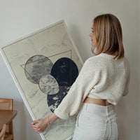 Marble Pebbles Print