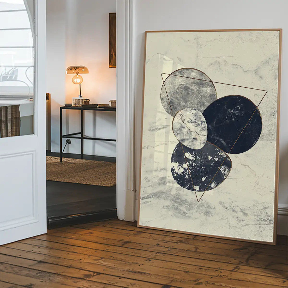 Marble Pebbles Print