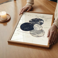 Marble Pebbles Print