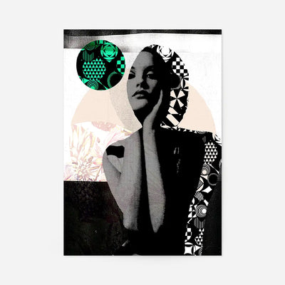 Model 1 Black And White Print