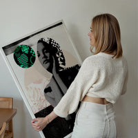 Model 1 Black And White Print