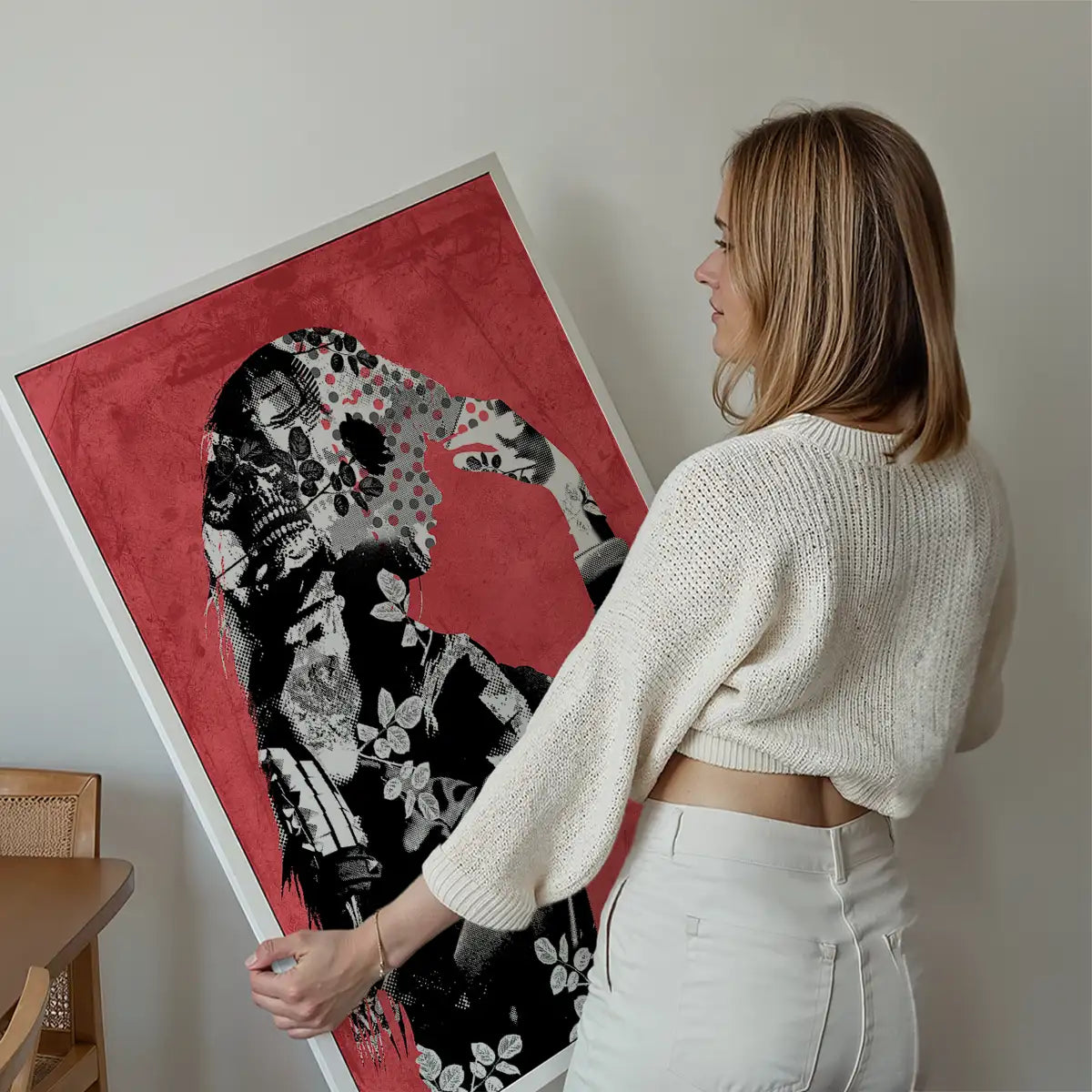 Model 2 Pink Print