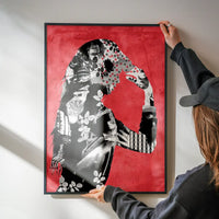 Model 2 Pink Print