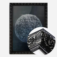 Nautical Map Black Print