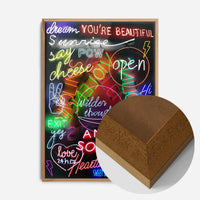 Neon Sign Mashup Print