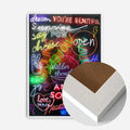 White Wood Frame