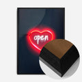 Black Wood Frame