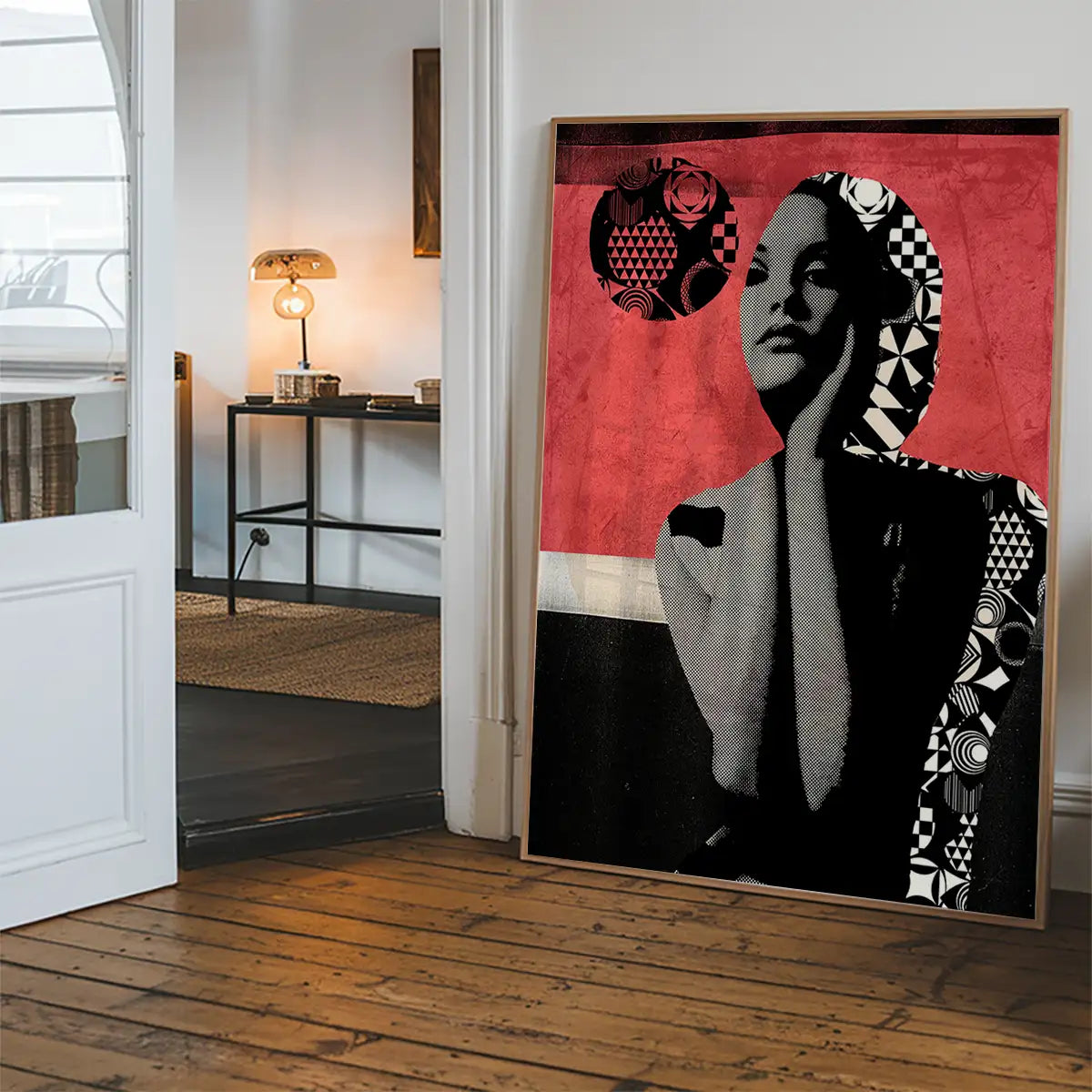 Model 1 Pink Print