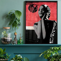 Model 1 Pink Print