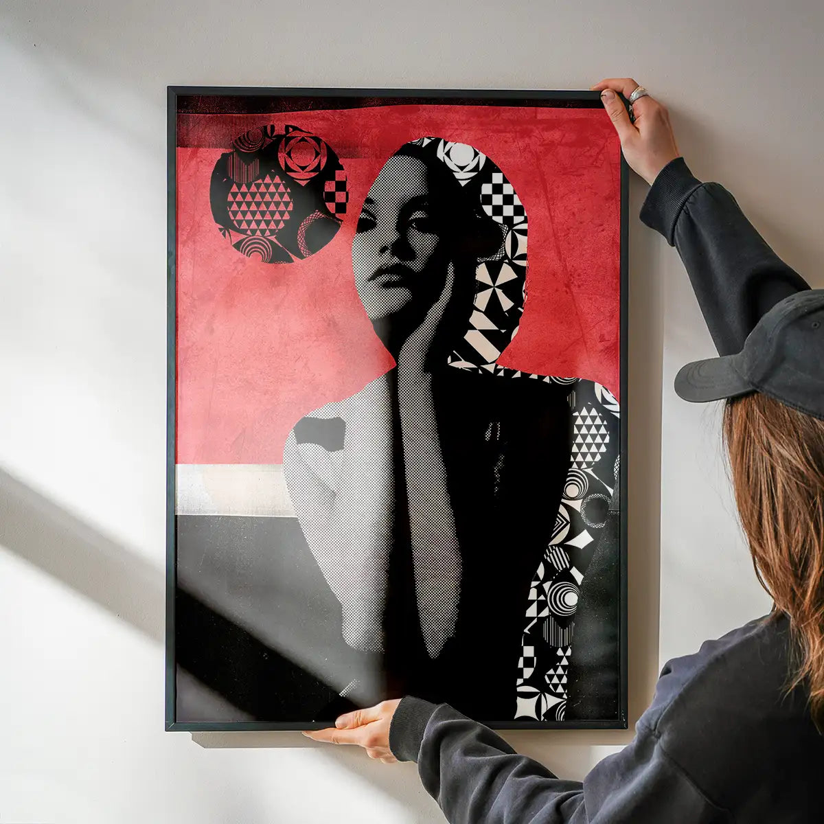 Model 1 Pink Print