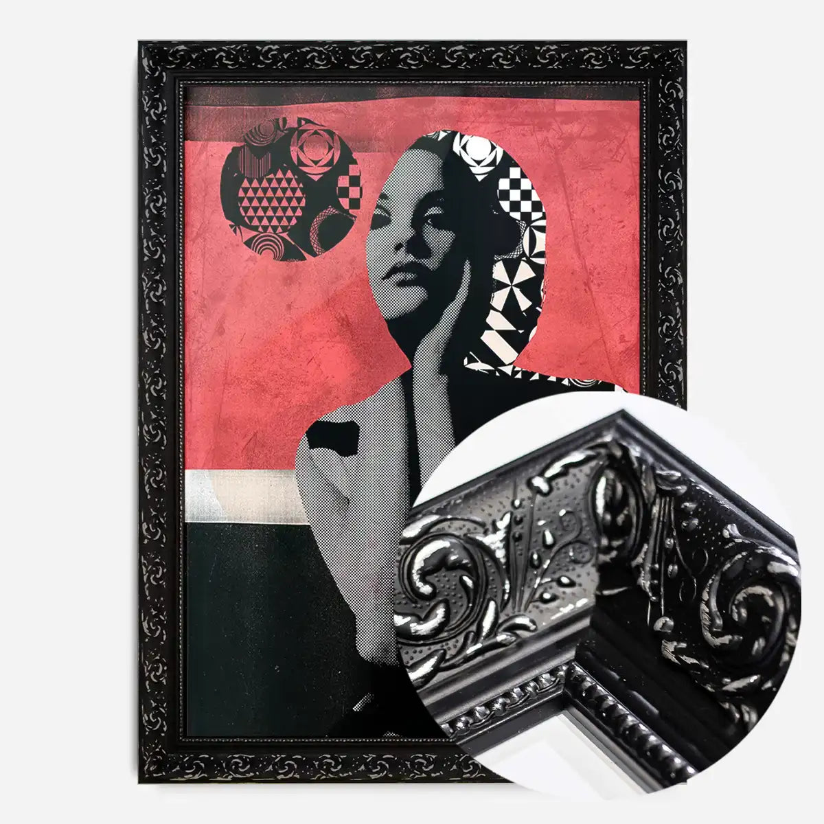 Model 1 Pink Print