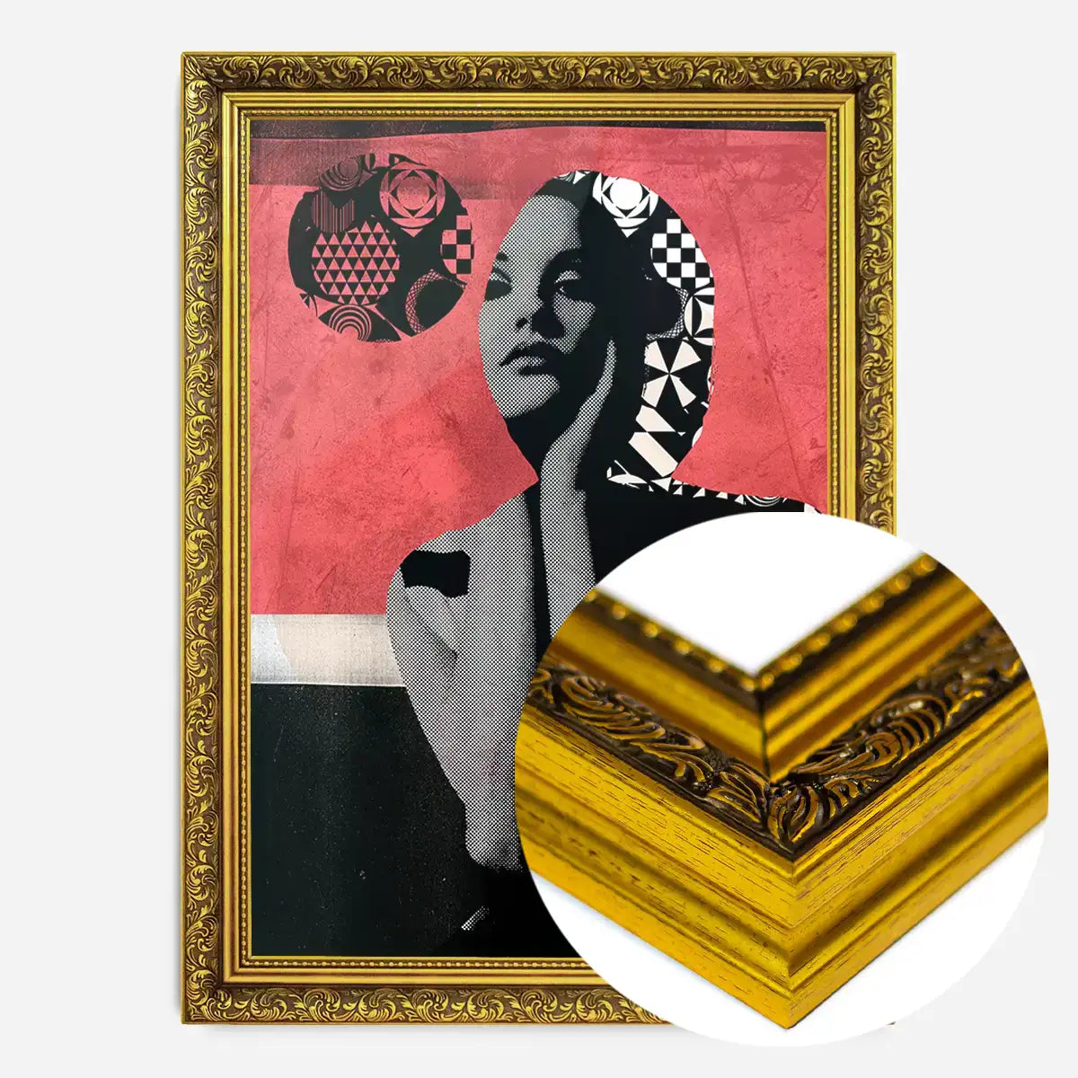 Model 1 Pink Print