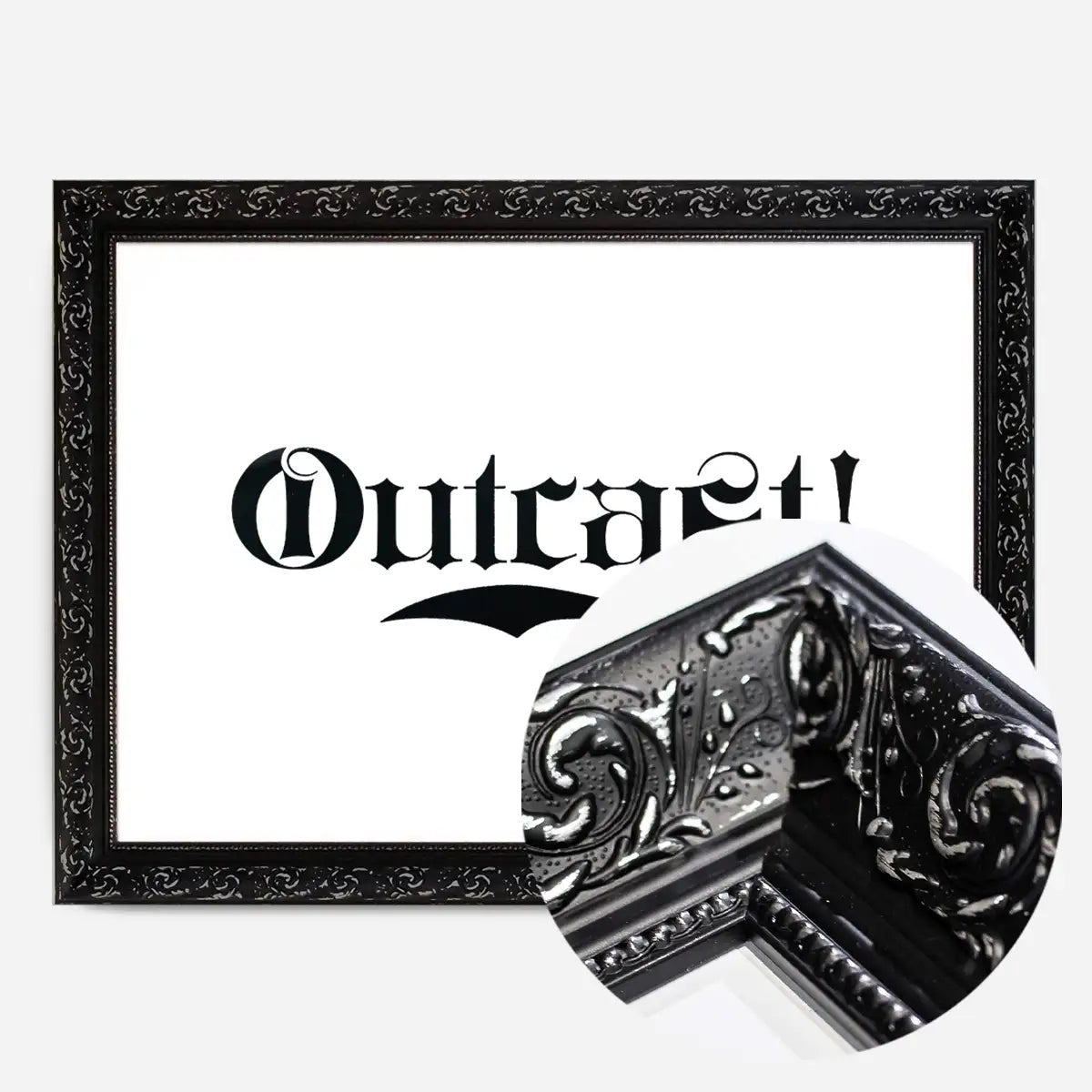 Outcast Typography Print