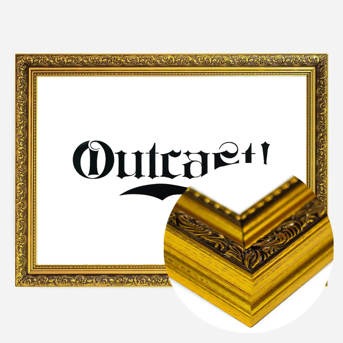 Outcast Typography Print