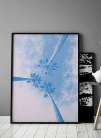 Palm Trees Pink Blend Print