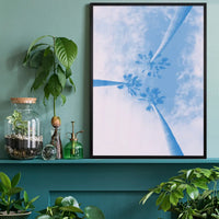Palm Trees Pink Blend Print