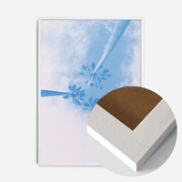 Palm Trees Pink Blend Print
