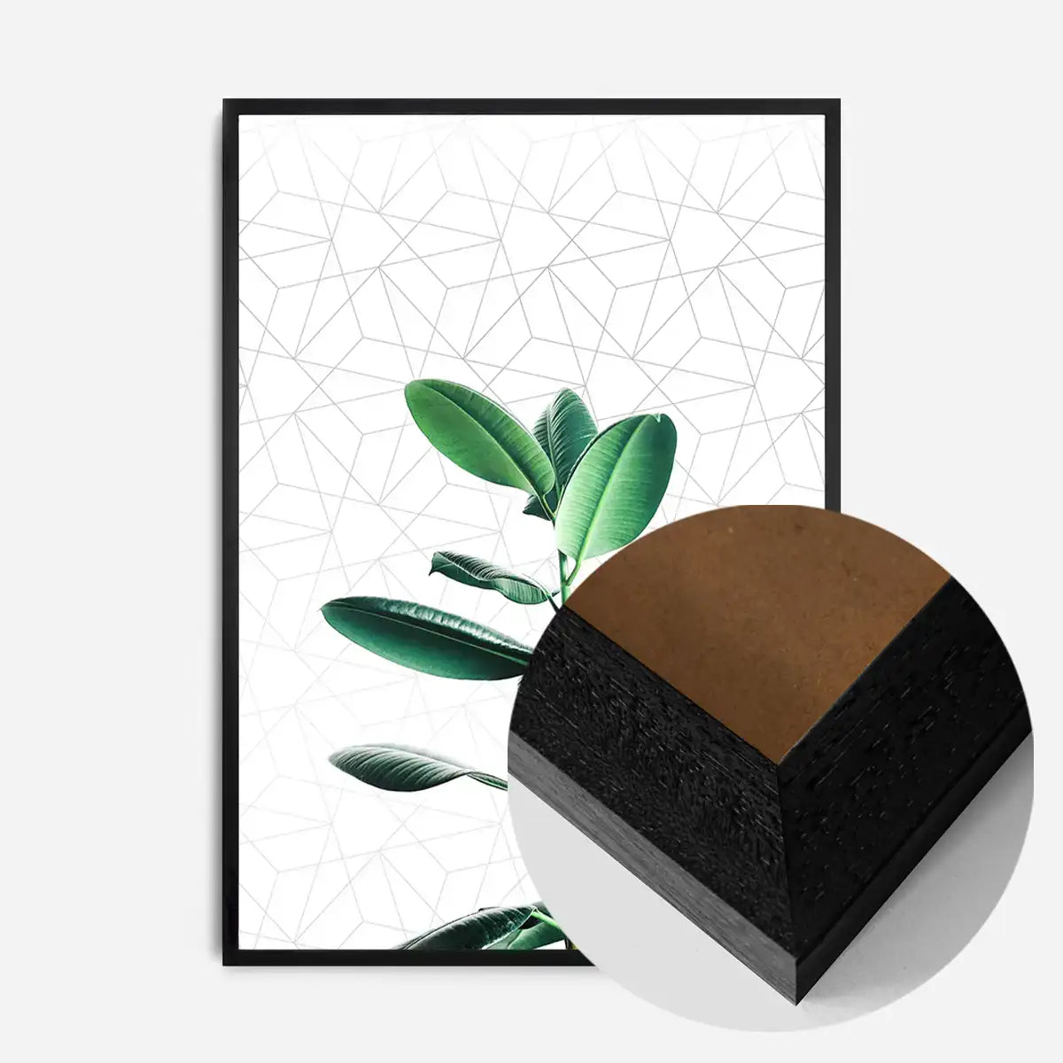 Plant Geometric Print