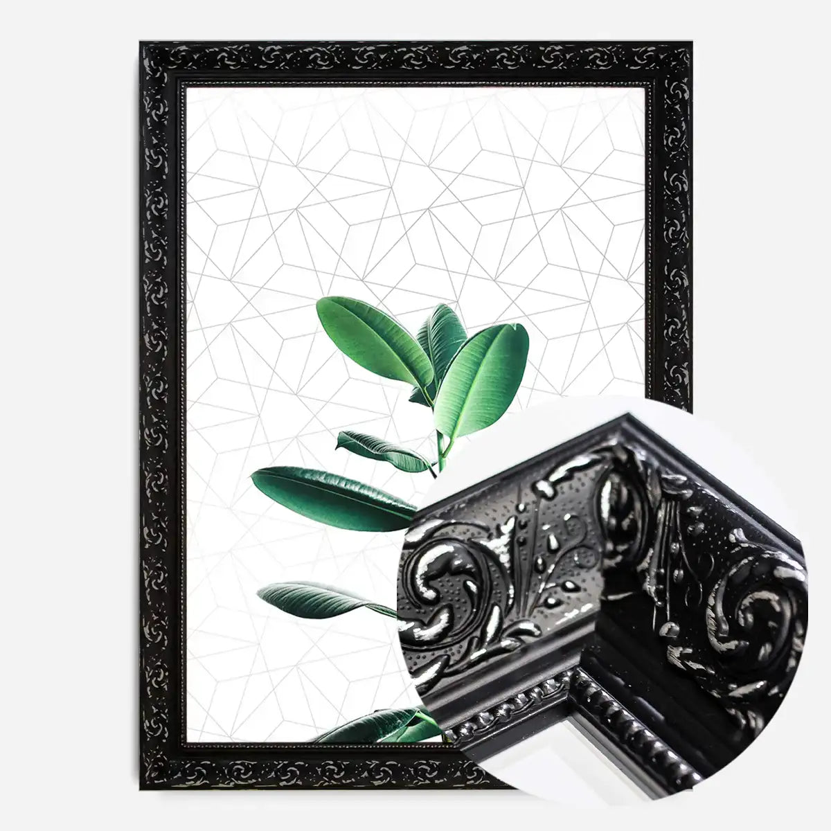 Plant Geometric Print