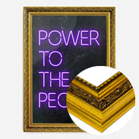 Power To The People Neon Print