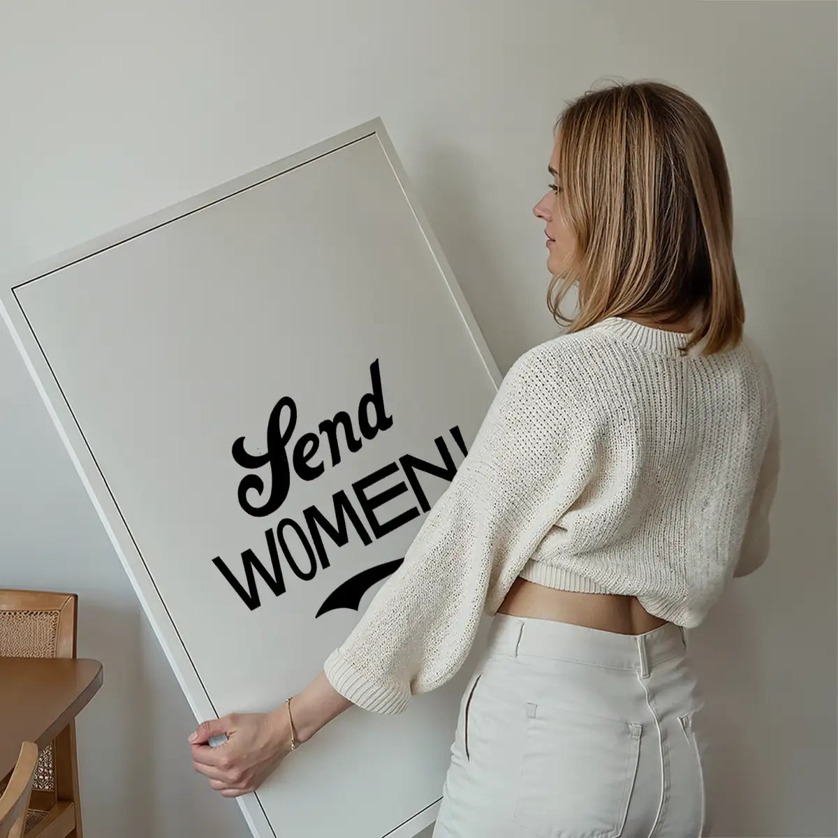 Send Women Quote Print
