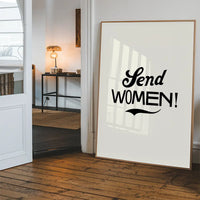 Send Women Quote Print