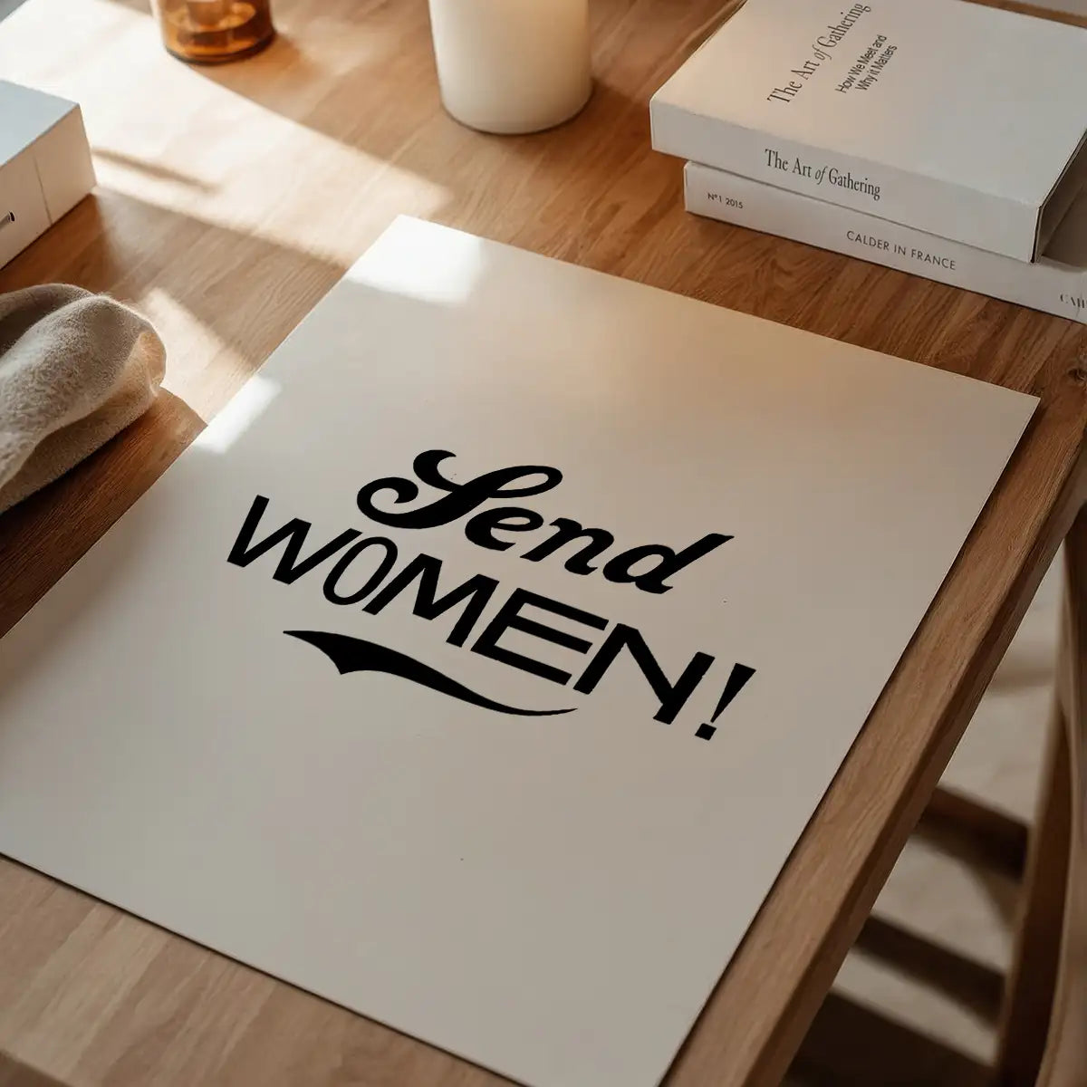 Send Women Quote Print