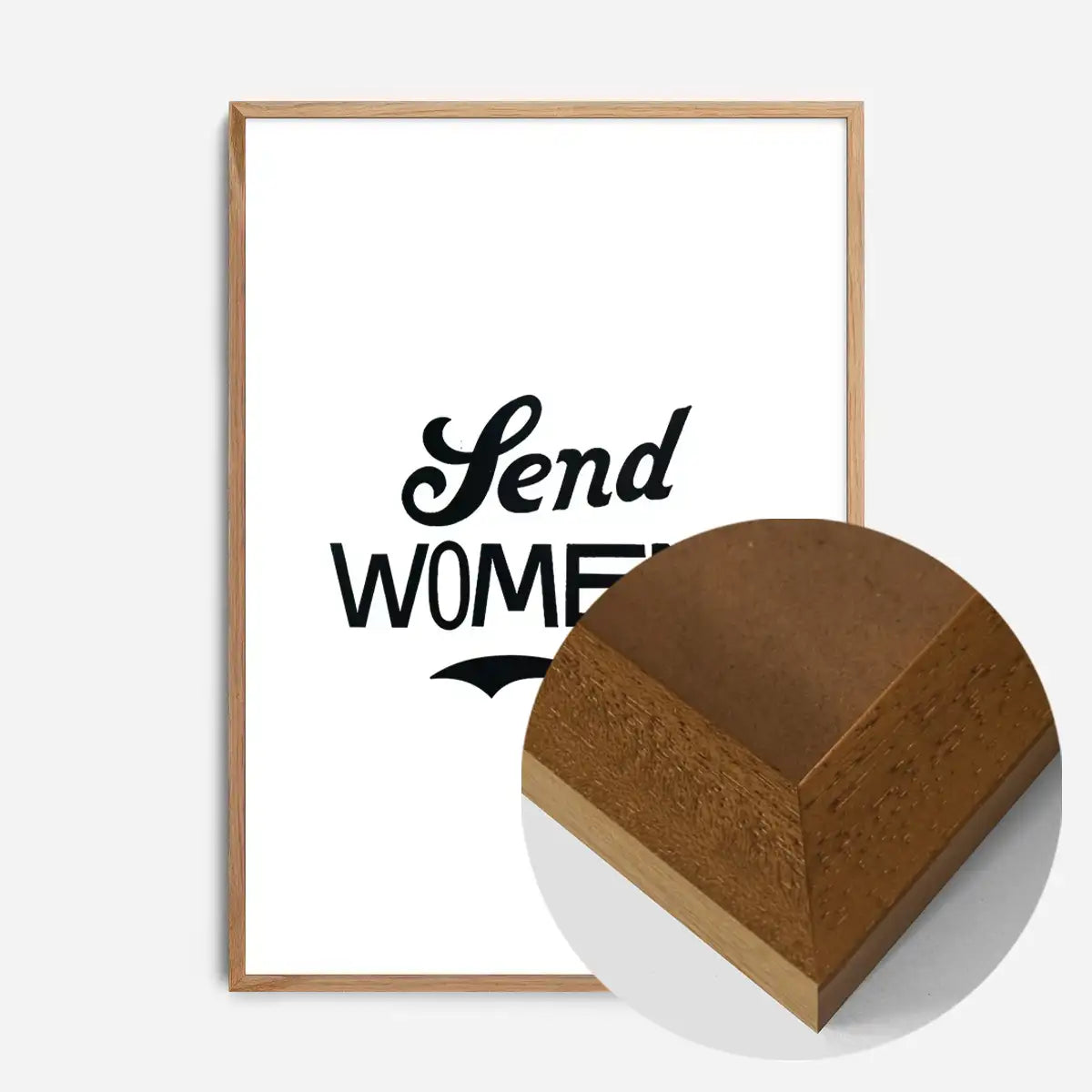 Send Women Quote Print