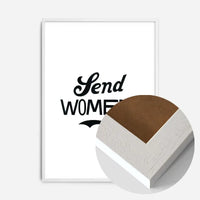 Send Women Quote Print