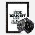 Black Ornate Frame