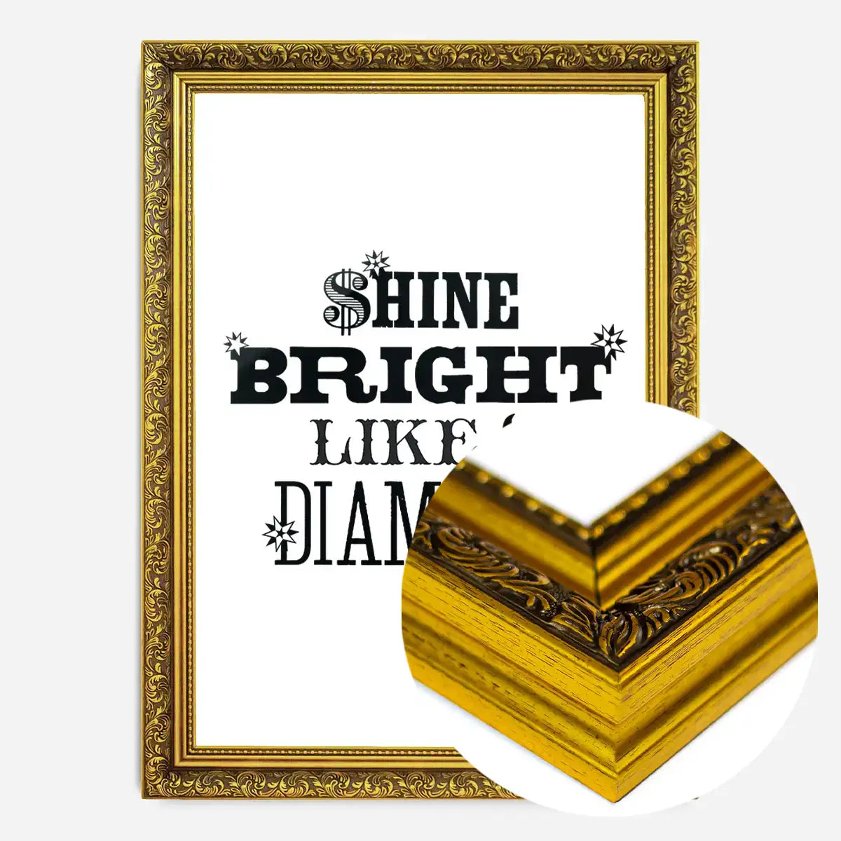 Shine Bright Quote Print