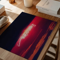 Sunrise Neon Landscape Print