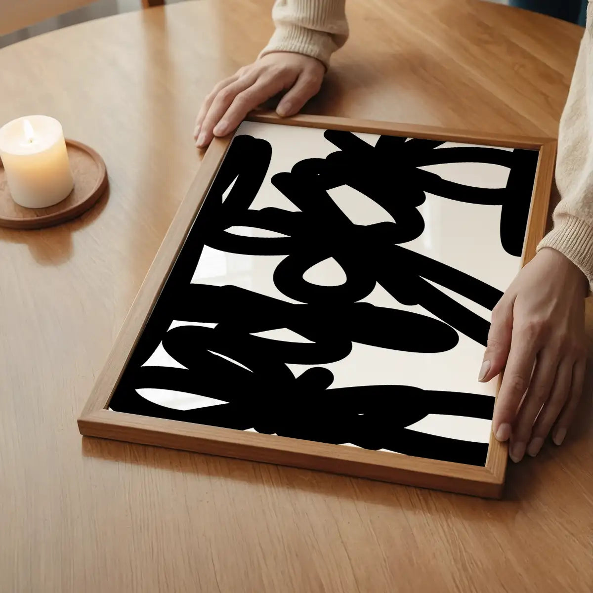 Tagged 2 Shapes Print