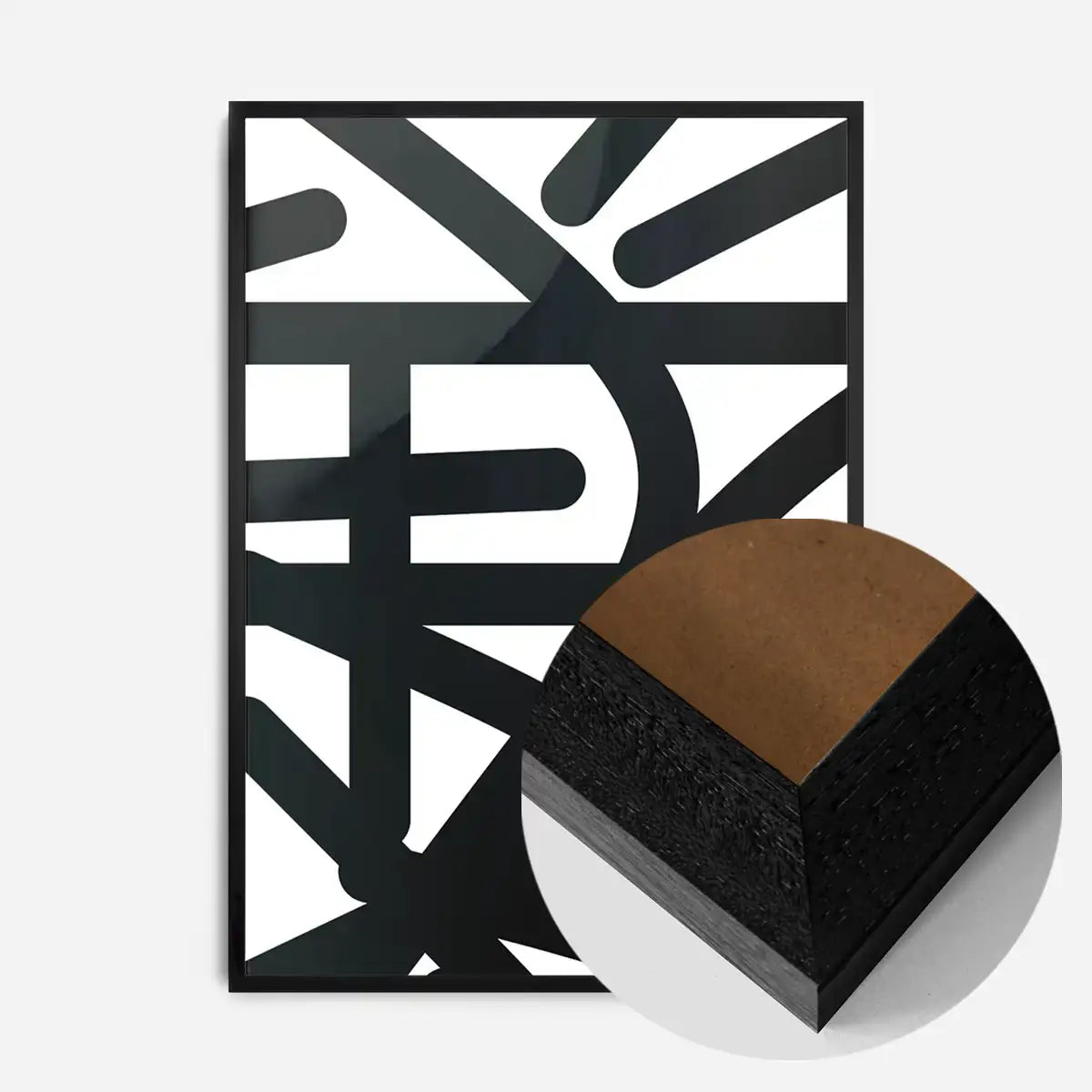 Tagged 3 Shapes Print
