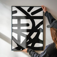 Tagged 3 Shapes Print