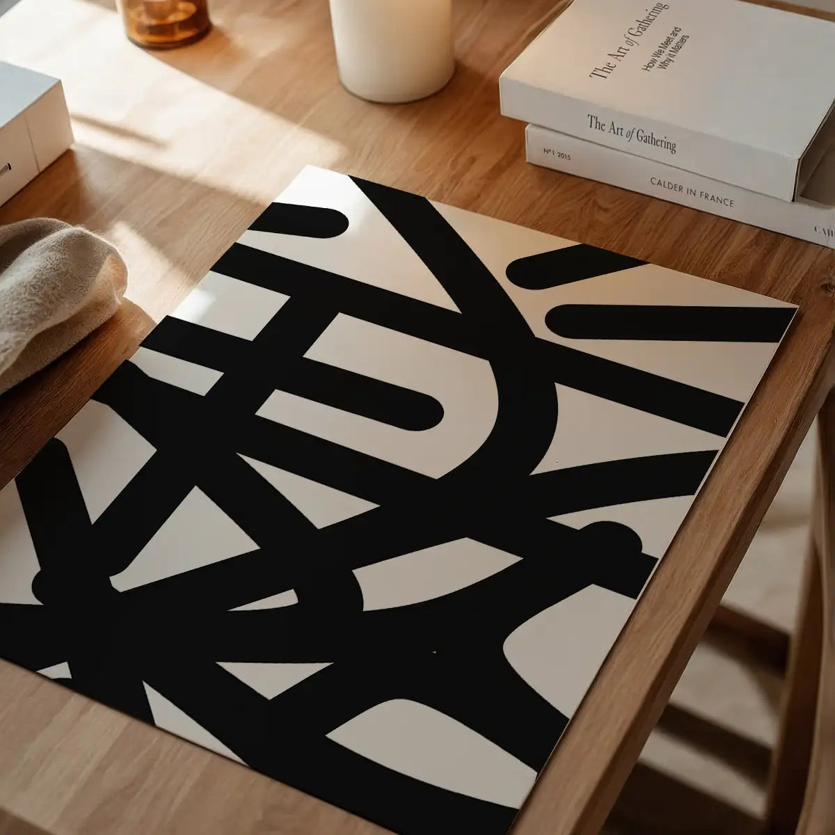 Tagged 3 Shapes Print