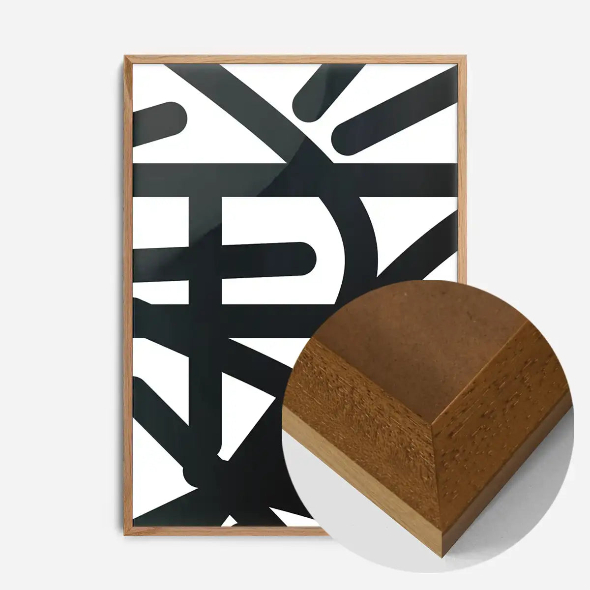 Tagged 3 Shapes Print