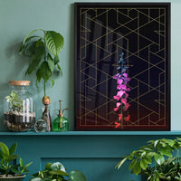 Tall Flower Print
