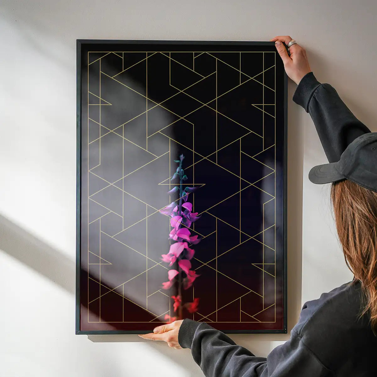 Tall Flower Print