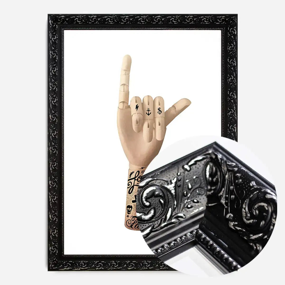 Tattoo Art Hand Print