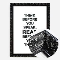 Think Before You Speak Quote Print