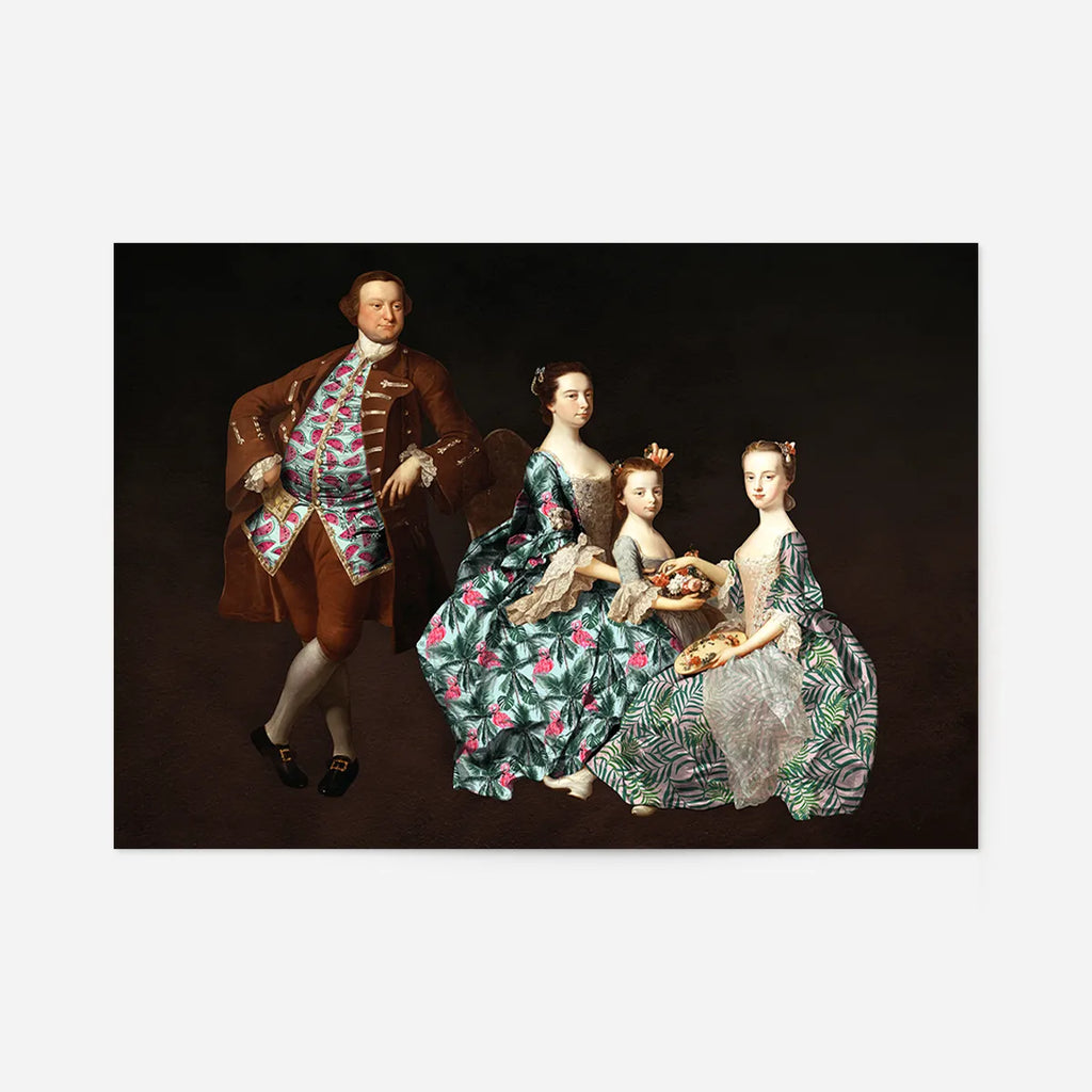 Tropical Victorians Print